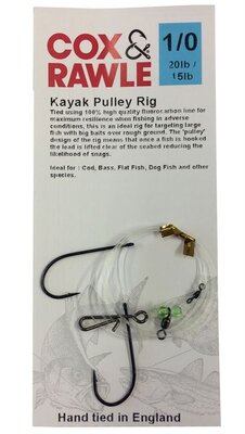 Cox & Rawle Kayak Fluorocarbon Pulley Rig Sz1/0